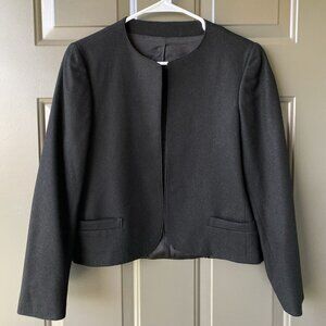 Lady Hardwich The Worlds Best 100% Pure Wool Jacket Blazer Black Size 8